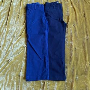 Old Navy Boys Two Pair Bundle Of Straight Leg Pants NWOT